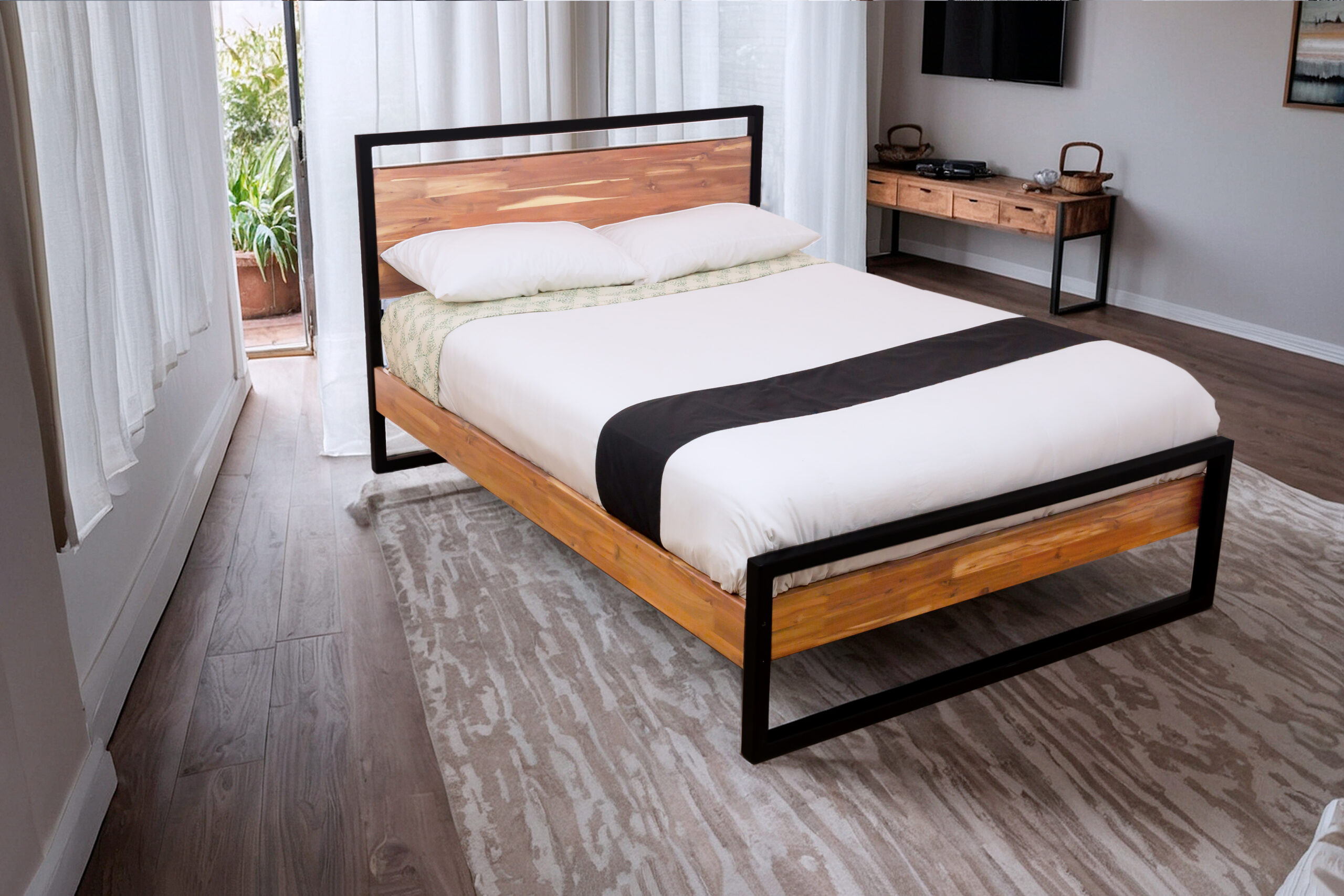 Cama camino negro Situacion 2